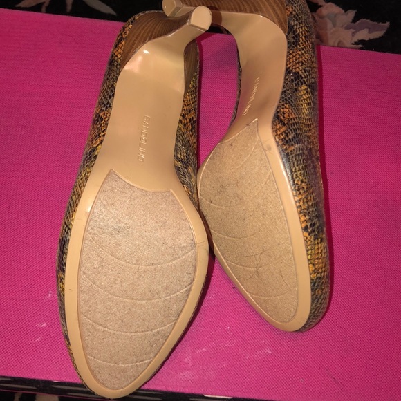 Bandolino snakeskin heels size 11, never worn! - Picture 3 of 5